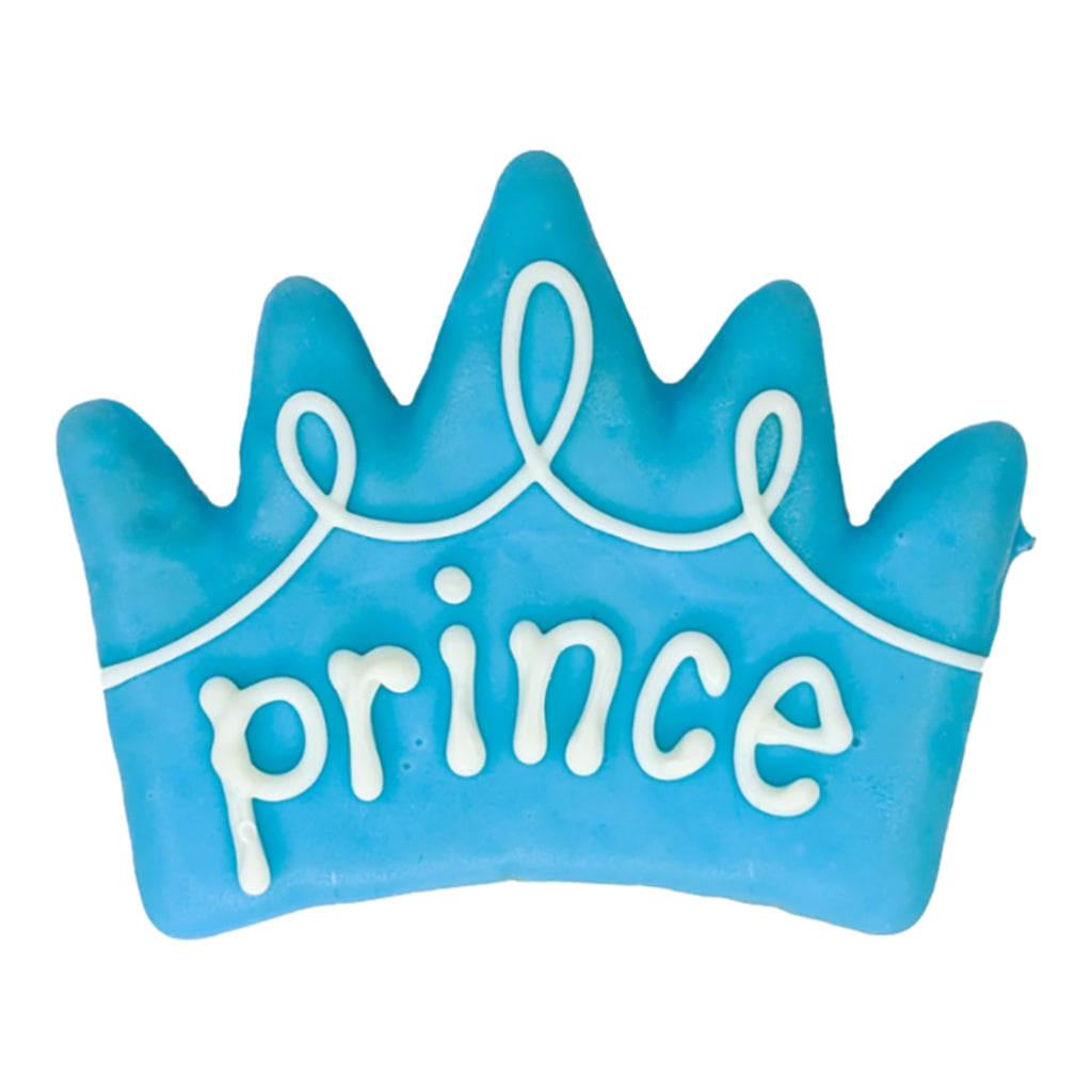Bosco & Roxy's Dog Prince Crown Cookies - 12 Count